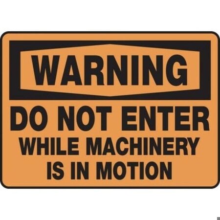 Accuform OSHA WARNING SAFETY SIGN  DO NOT MEQM316VP MEQM316VP